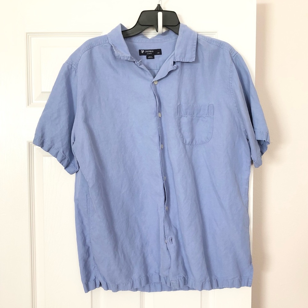 Linen Silk Blue